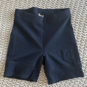 Free People Movement Navy Biker Shorts